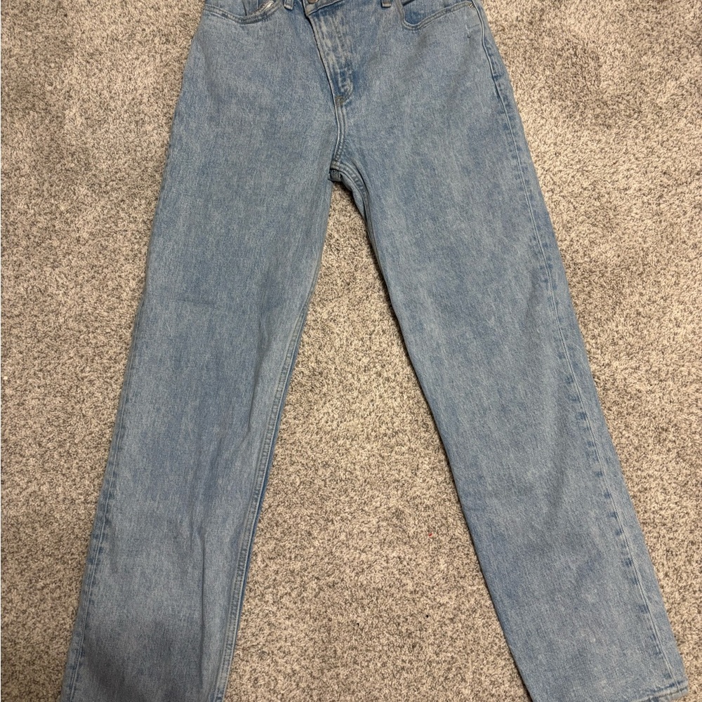 Abercrombie & Fitch 90s straight ultra high rise jeans